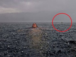 Если это акула , 
то скоро эта фотография действительно станет 
"Больше, чем просто фото" !