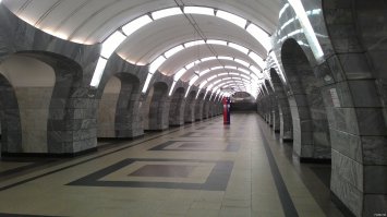 Станция Чкаловская в 5 утра=)