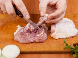 Куриные рулетики с сыром