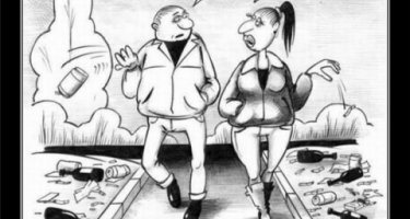 О, снова "что творится с Россией"! Бедная наша Россия, что же с ней творится! Снова кто- то виноват! А если повнимательнее пошариться среди друзей и родственников, все ли святые? А в своей биографии покопаться? Ну вот с этого и начните. Хотя бы с основ культурного поведения. А там и остальное подтянется.