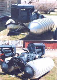 Первый серийно выпускаемый шнекоход ("Armstead Snow Motor").Выпущен в 1926 году подразделением компании "Ford", США.