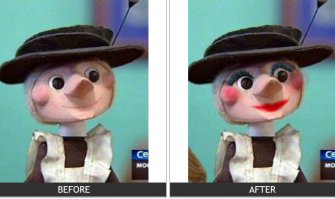 А если наоборот: берем персонаж без косметики и делаем мейкап