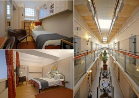 Långholmen Hotell в Стокгольме  Бывшая тюрьма, сдвоенные камеры стали уютными номерами. Толстые стены, гробовая тишина, глубокий сон в мягкой кровати :) Пилил зимой сотни километров в снегопад по темноте и усталый, случайно, нашёл этот хостэл. С утра, бодрячком, сходил там же в музей и был очень рад оказаться в такой тюрьме :)