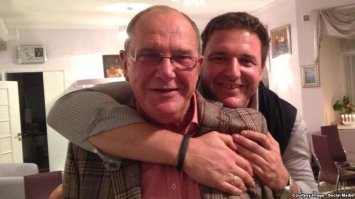 Эммануил Гедеонович с мужем Собчак в "День радио"