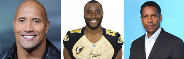 Мне кажется, или у Дензела Вашингтона сын от Дуэйна Джонсона? ))