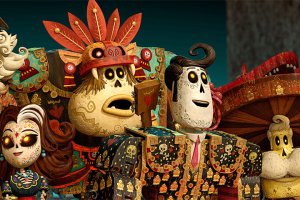 Напомнило мульт Книга Жизни: