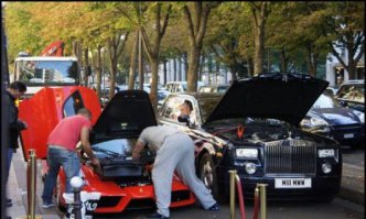 В Будапеште разбили Ferrari LaFerrari