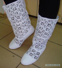 а летние женские сапоги в сеточку?