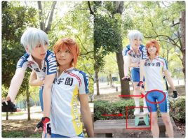 Суровое японское фото или как выглядит косплей за кадром