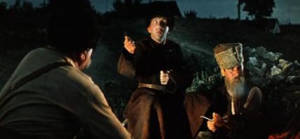 А вдоль дороги мертвые с косами стоять, и тишинааа....