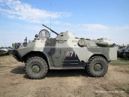 У БРДМ-2 "база шишиги"?  Только колёса, ЕМНИП. Ну а что касается бензинового двигателя, я ведь не так просто упомянул модернизированный вариант. Он вполне себе с дизелем Д-245.