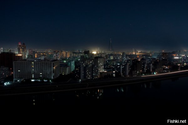 Ночной Пхеньян