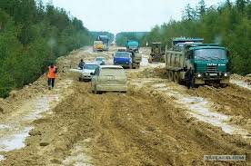 А по такой дороге, думаю, слабо будет.