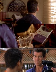 Более того, на Кубе (в фильме "Умри, но не сейчас") Броснан тырит у агента книжку "Birds of the West Indies" by James Bond (собственно говоря, в честь автора которой он и был назван), а потом представляется Хэлли Берри орнитологом )))
Можно купить на Амазоне (книжка переиздается до сих пор - в фильме, кстати, современное издание) :)