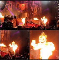 Сам Бог огня-Сварог заглянул на концерт:-)