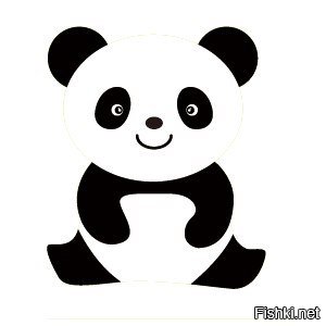 Винни-Пух на панду похож, только не такой контрастный, но такой же милый. :)