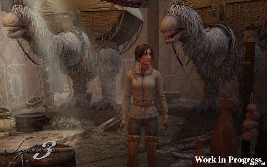 "Syberia III" Бенуа Сокаля, заключительная часть трилогии. Жду уже несколько лет. Скоро...
