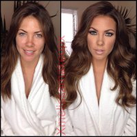 А эта, бэзмакияжа, и на шлюху не похожа, и ваще - красотка.