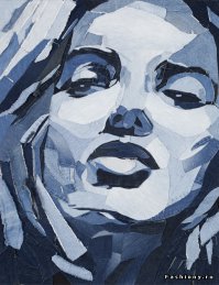 Хороший пост +

А на картинках коллажи из джинсовой ткани британского художника Яна Берри