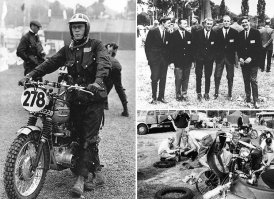 три четверти упомянутых "мотоциклистов" - тупо гламурные позеры. следует добавить тру-байкера Стива Маккуина, к примеру