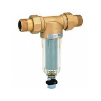 Ах-ха-ха-ха-ха)))
Ей Богу, забавно видеть очередного цивила-неспециалиста, который взялся делать сам, либо нанял дядю Васю, а потом...
Ёпти, надо было сливник ставить!!!
Ёпти, магниевый анод растворился!!!
Ёпти, фильтры все забиты!!! Купил самый лучший микропористый, а он, ёпти, за два дня!!! А стоит сто рублей!!!
Мне таки смешно потому, что я все эти "ёпти" слышу уже не первую сотню раз (я какбэ специалист).
Конкрэтно автору, если он прочитает, рекомендация:
1. Сдать воду на анализ, от чего фильтровать. Подобрать нормальную фильтроустановку, после которой вода соответствует ГОСТу "Вода питьевая". Это дорого, под стольник.
2. Глина - это проблема - размер частиц в суспензии очень маленький, по хорошему нужно ставить тонкослойный отстойник, но это чисто промышленное решение. Так, что нужно хотя бы поставить фильтр сетчатый промывной, можно даже два подряд, с порами 100 и 20 мкм, и очищать их в ведро или в канализацию трубочку сделать. И уж только потом пятёрку, гораздо реже будет забиваться.
3. Поставить активный анод.