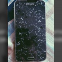 трубка цела... это раскрошилось защитное наклеиваемое стекло, принявшее удар на себя и выполнившее свою функцию