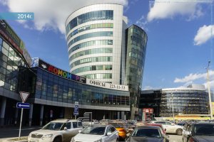 Бизнес - центр в г. Мытищи, в народе "рюмка"