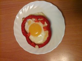 вот как должна выглядеть яичница