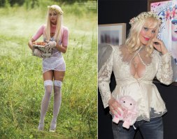 Чиччолина (итал. Cicciolina), итальянско-венгерская порнозвезда и политик, и первая звезда «жёсткого» порно, которая стала депутатом парламента, победив на выборах.