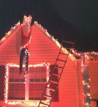 Красиво так висит, снимать жалко