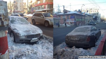 ну а че, было в Москве года 3 назад, кто-то зимой на дороге бросил Мазерати