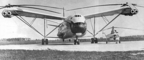 А еще у нас вот такой летающий кран был - Ми-10! 
И поистине исполинский Ми-12