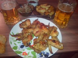 Пиво недавно с женой пили