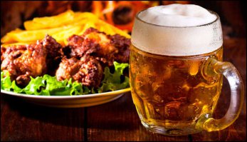 Вот те здрасти, а как же жареное мясо да с лучком да с бокальчиком холодного пивка