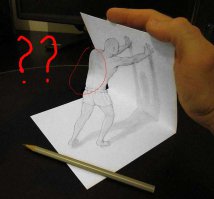 Я бы сказал, что это не рисунок карандашом на бумаге, а какой-то Фотошоп !!!