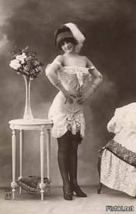 Реклама корсета 1900