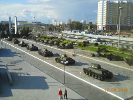 Музей военной техники в Верхней Пышме Свердловской области. Хоть сейчас в бой, вся техника на ходу и даже бронепоезд на паровой тяге.