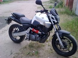 На таком гоняю Ямаха МТ-3. А вот новый гараж дострою, думаю не остыну - пособираю