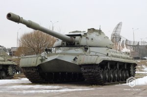 Тяжелый танк Т - 10 на "Линии Сталина", Беларусь.