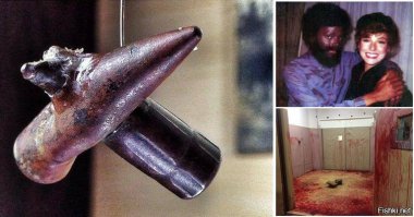 Не заходя в пост, увидев эту картинку, я сначала подумал, что тут про убийства пост: показано орудие убийства типа молотка, комната где убили и убийца-негр и его жертва...