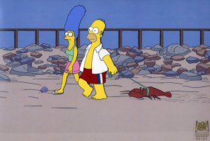 Домашний омар на прогулке, говорите?:)