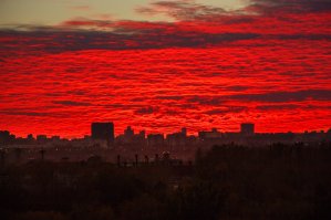 Закат в Марьино.