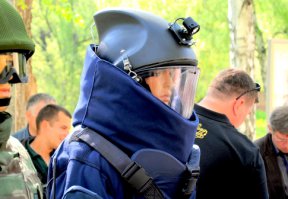 Вот саперский шлем.