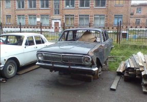 Это страшилка , вот так выглядят заброшенные авто...