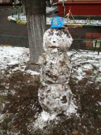 Зимняя акция: снеговик - в каждый двор!