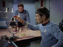 Наверное самые оригинальные шахматы из всех, что я видел 