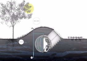 Холодильник!  Этот домик тоже будет холодильником.