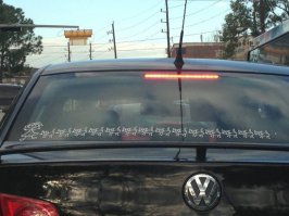 Что ясно-то?) Может водитель наклеивает кого успел сбить)