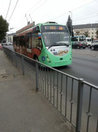 Троллейбусы практически не изменились))