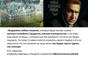 Петиция к вице-премьеру Шувалову